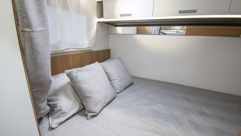 Mileo 243 Fixed Rear Double Bed 3