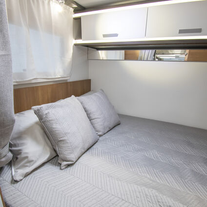 Mileo 243 Fixed Rear Double Bed 3