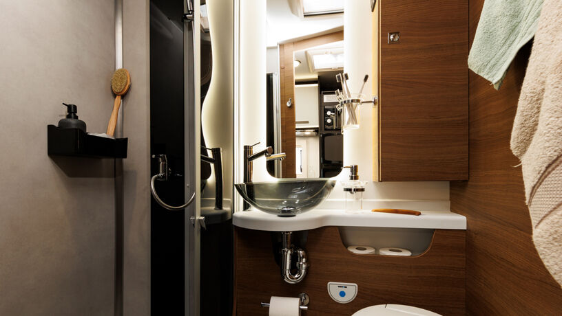 Mileo 282 2025 bathroom