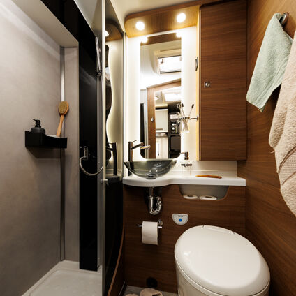 Mileo 282 2025 bathroom