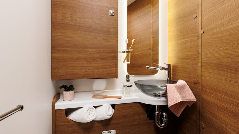 Mileo 294 2025 bathroom