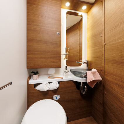 Mileo 294 2025 bathroom