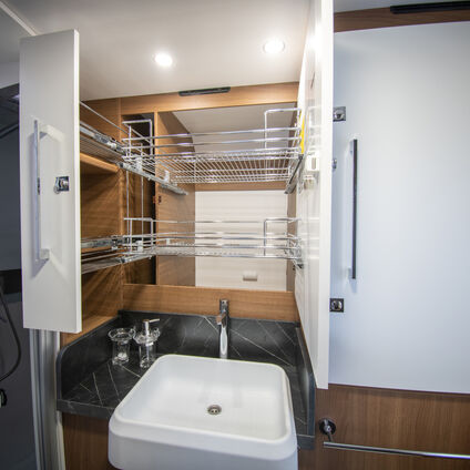 Tessoro 487 Bathroom Cupboard Storage