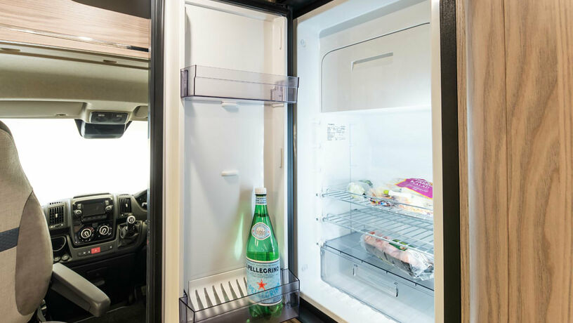 Elddis Encore CV20 fridge