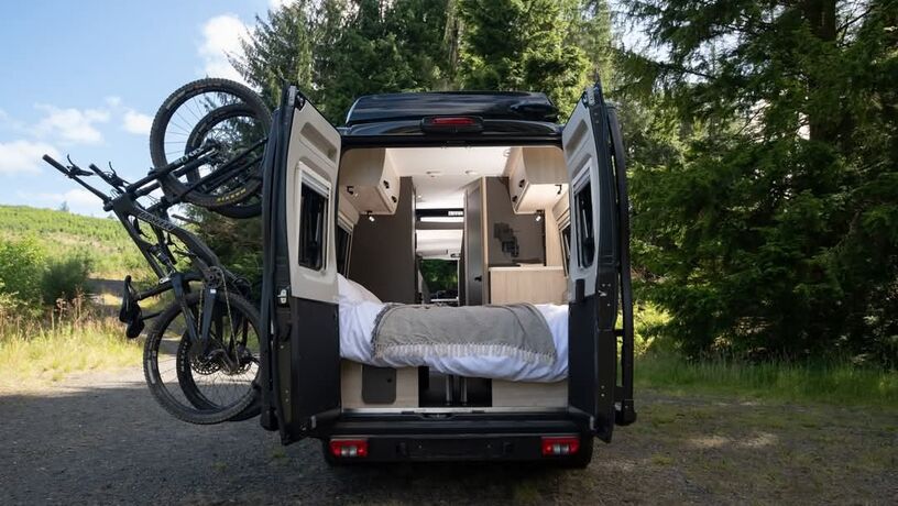 2025 Elddis Xplore CV X8 rear door