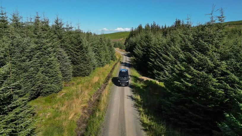 2025 Elddis XPLORE CV X8 on the road