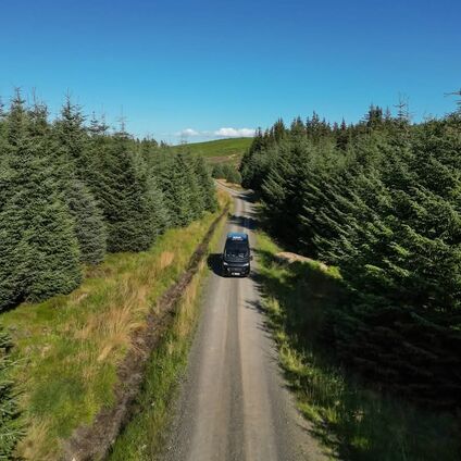 2025 Elddis XPLORE CV X8 on the road