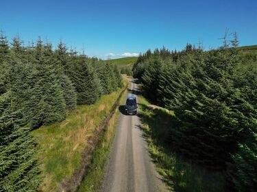 2025 Elddis XPLORE CV X8 on the road