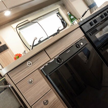 Elddis Autoquest 185 kitchen