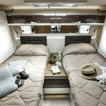 Mobilvetta K Yacht 86 twin bed