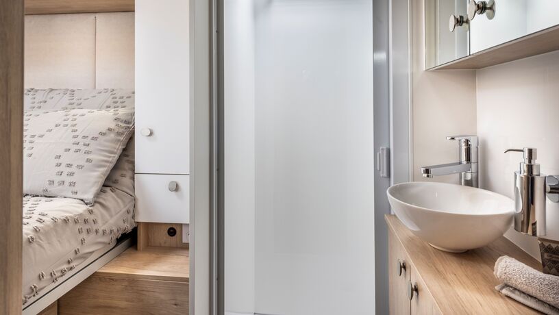 Trail Lite 164 Wanaka bathroom 2024